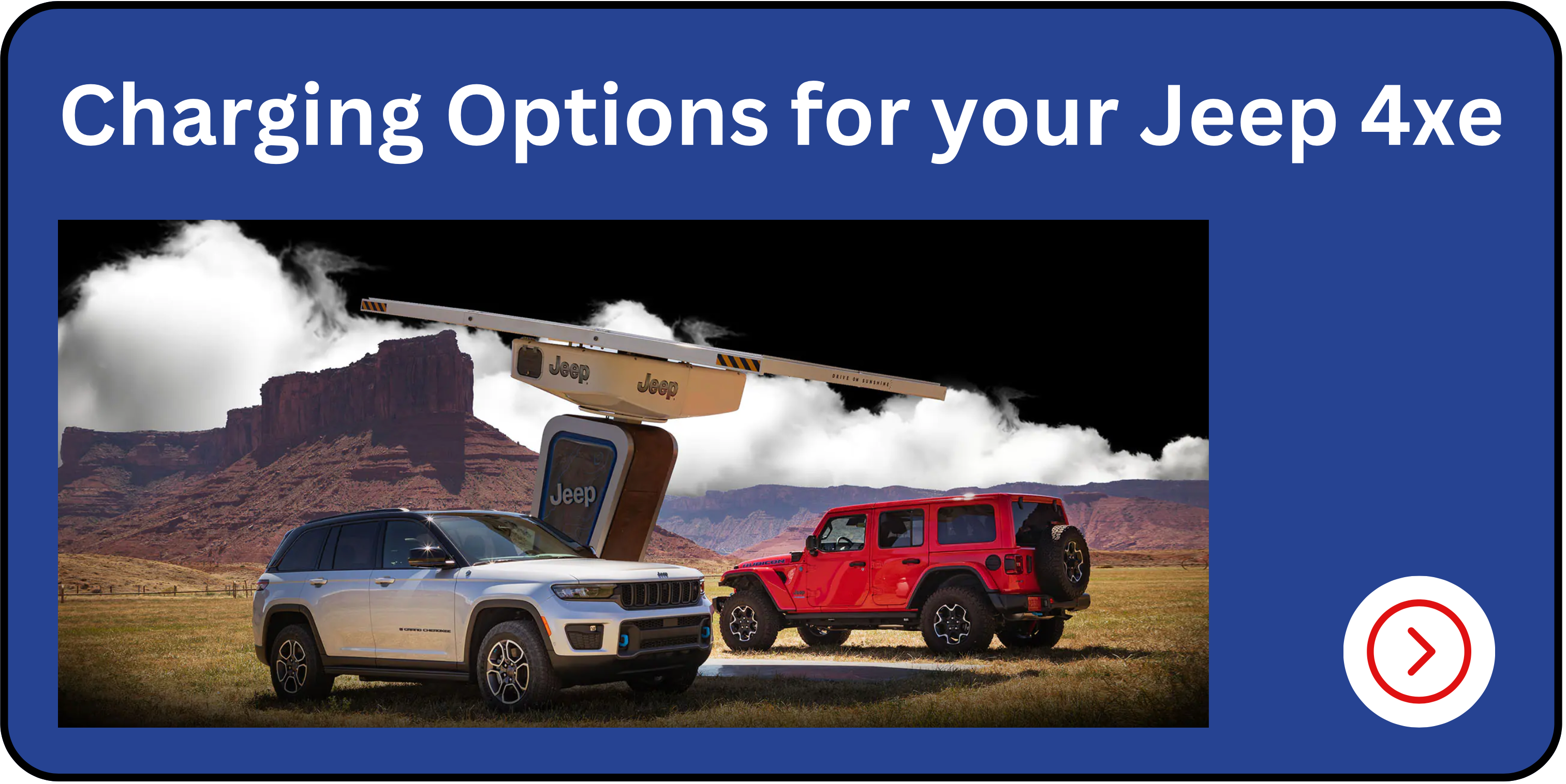 Charging Options for your Jeep 4xe