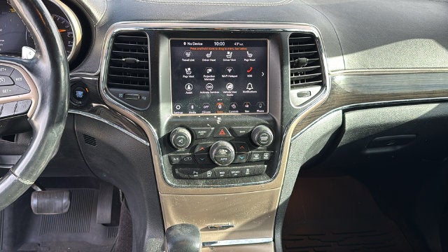 2017 Jeep Grand Cherokee Overland