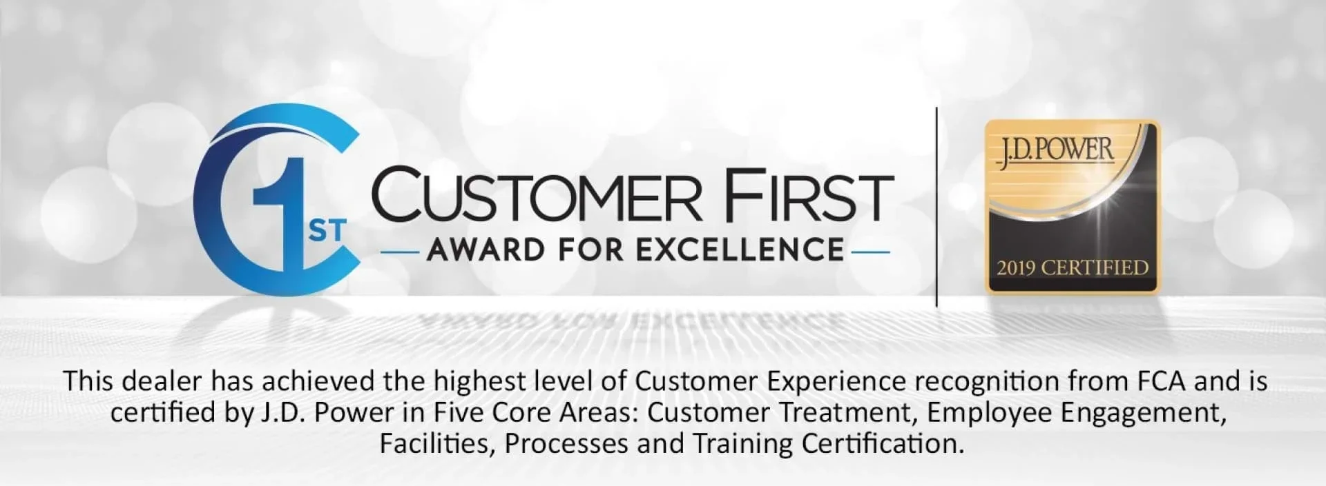 Customer 1st Award for Excellence