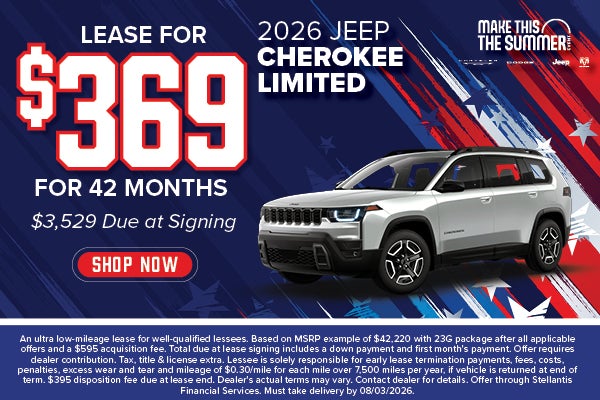 2026 Jeep Cherokee