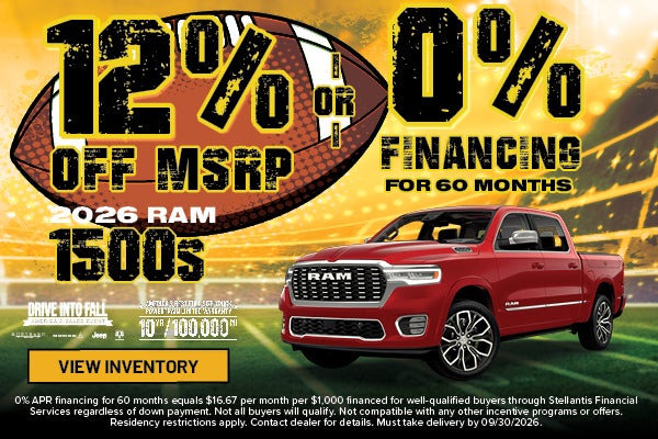 2026 RAM 1500